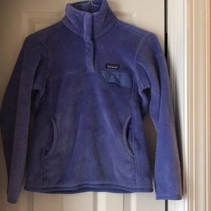 Patagonia purple pullover